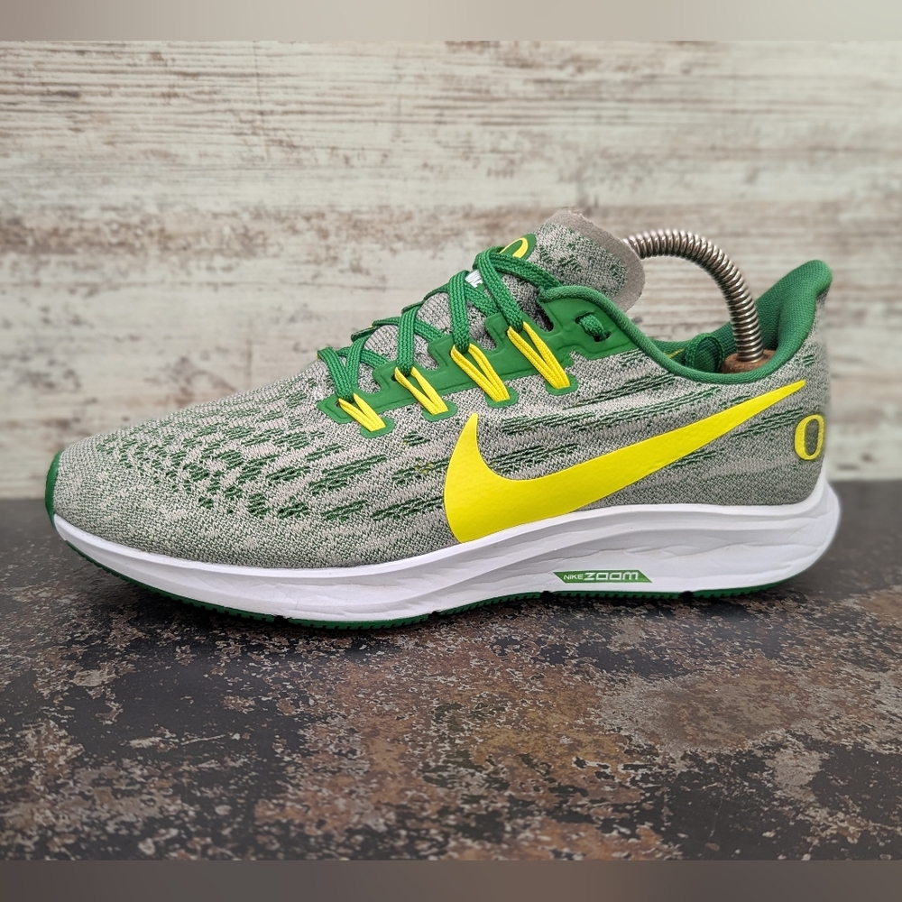 Wmns Nike Zoom Pegasus 36 Running Shoes Sz 7.5 CI2047 001 Oregon Ducks NCAA